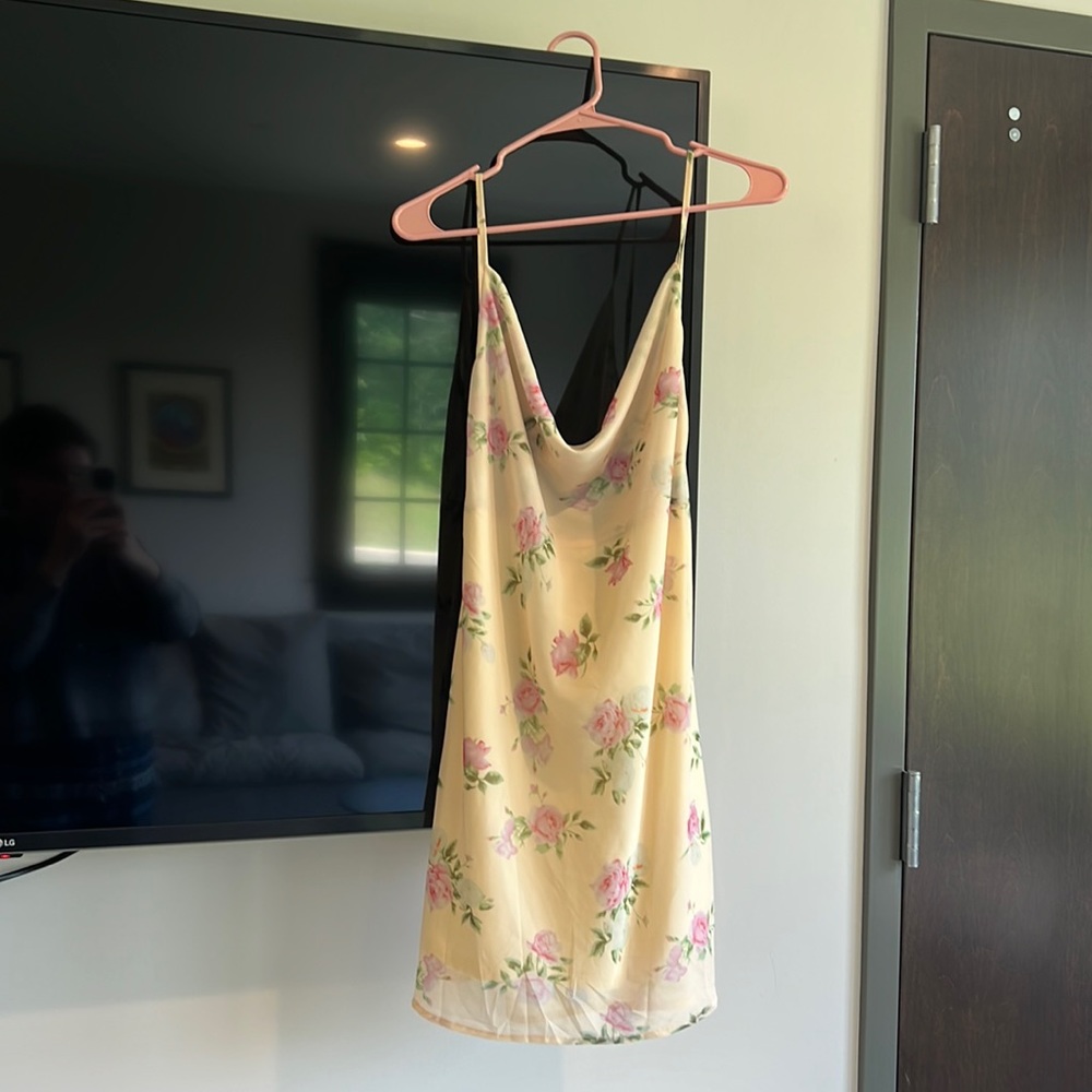 Princess Polly Rose Cowl Neck Dress